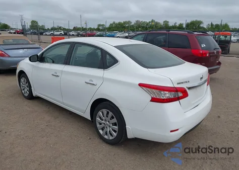 2015 Nissan Sentra Sv from USA, damaged, VIN 3N1AB7AP6FY229514